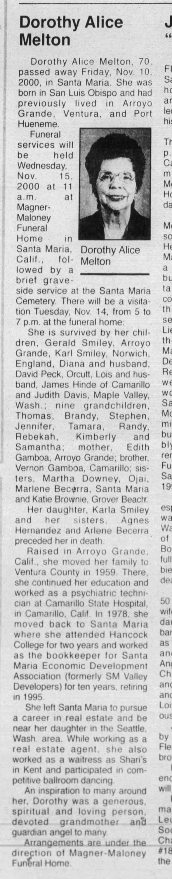 Clipping from Santa Maria Times